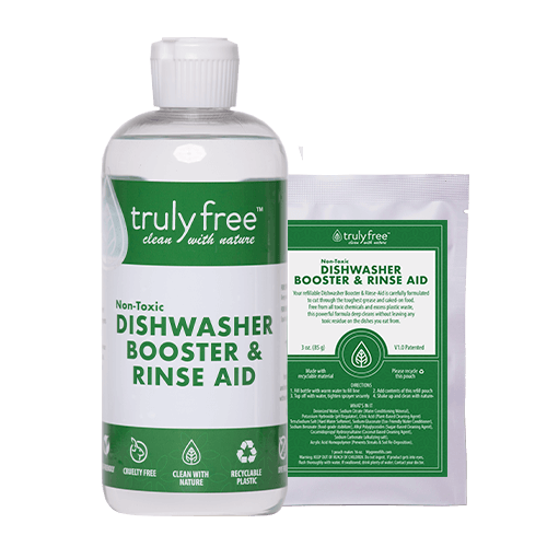 Dishwasher Booster and Rinse Aid